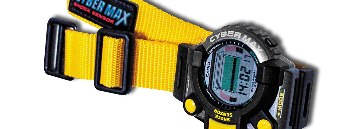 腕時計「CASIO CYBER MAX」