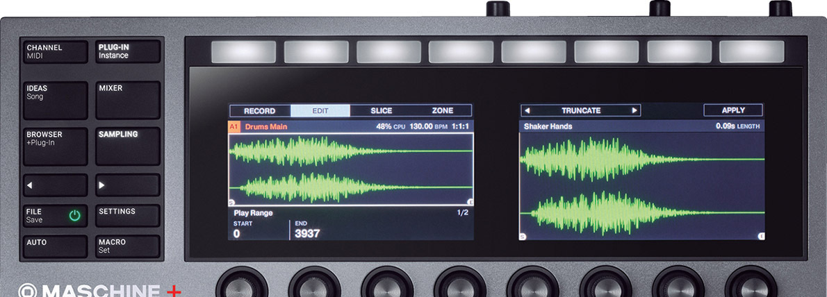 DTMの定番ツールが単体動作にも対応！| MASCHINE+