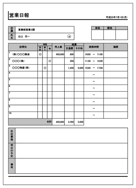 業務日報03 2種 マイナビブックス