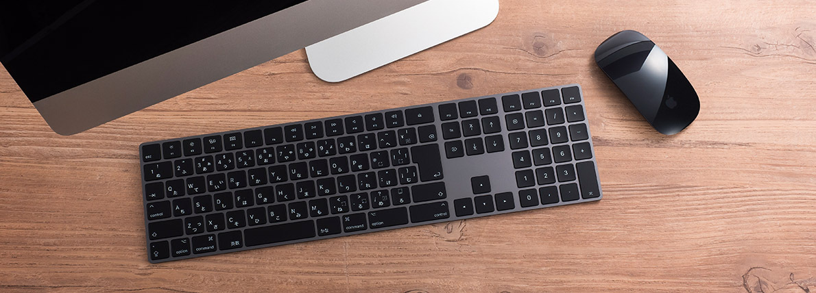 スペースグレー付属品Apple純正 Magic Keyboard 2 スペースグレー