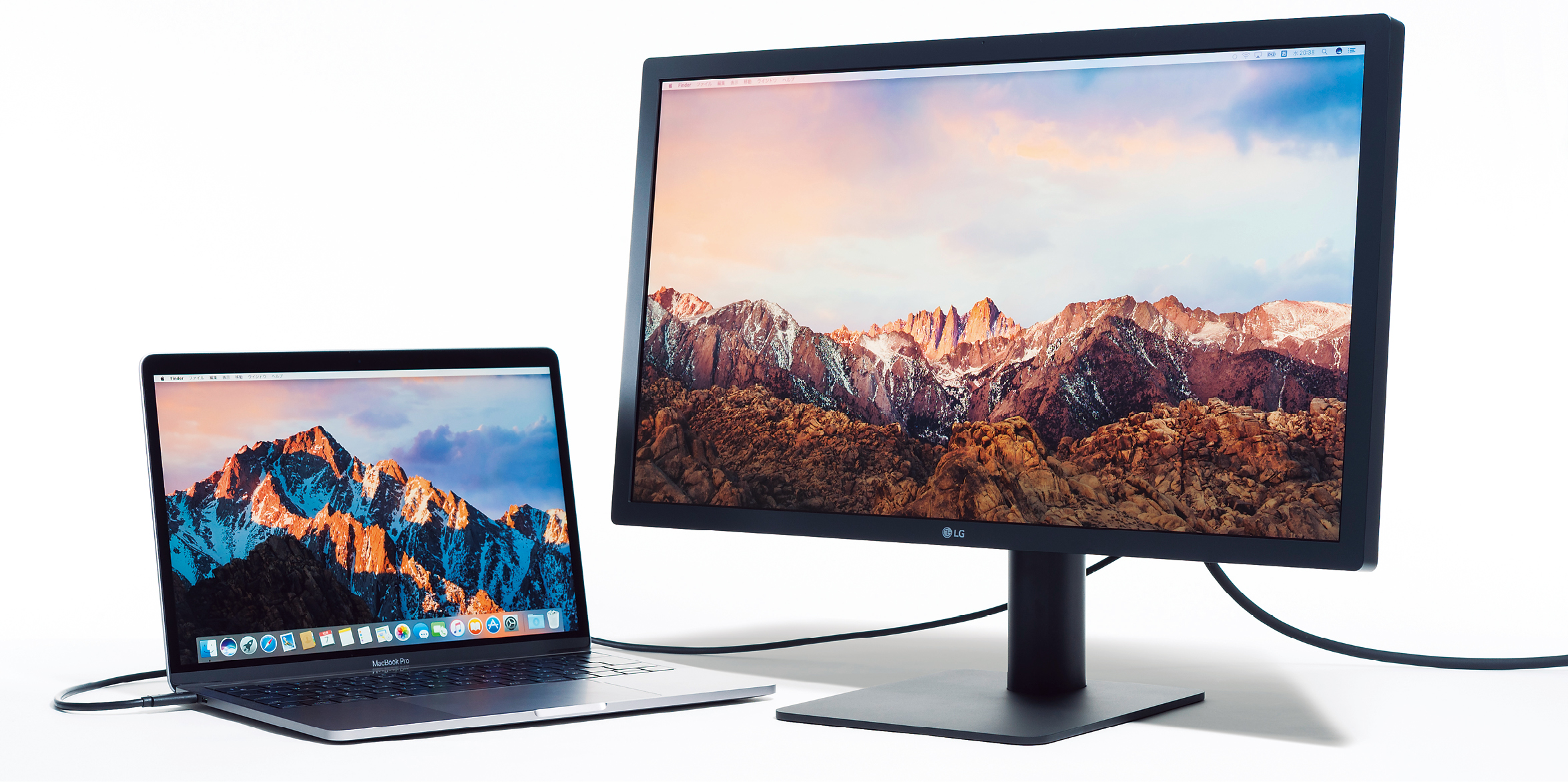 新MacBook Proの最良の相棒LGの4Kディスプレイ｜MacFan