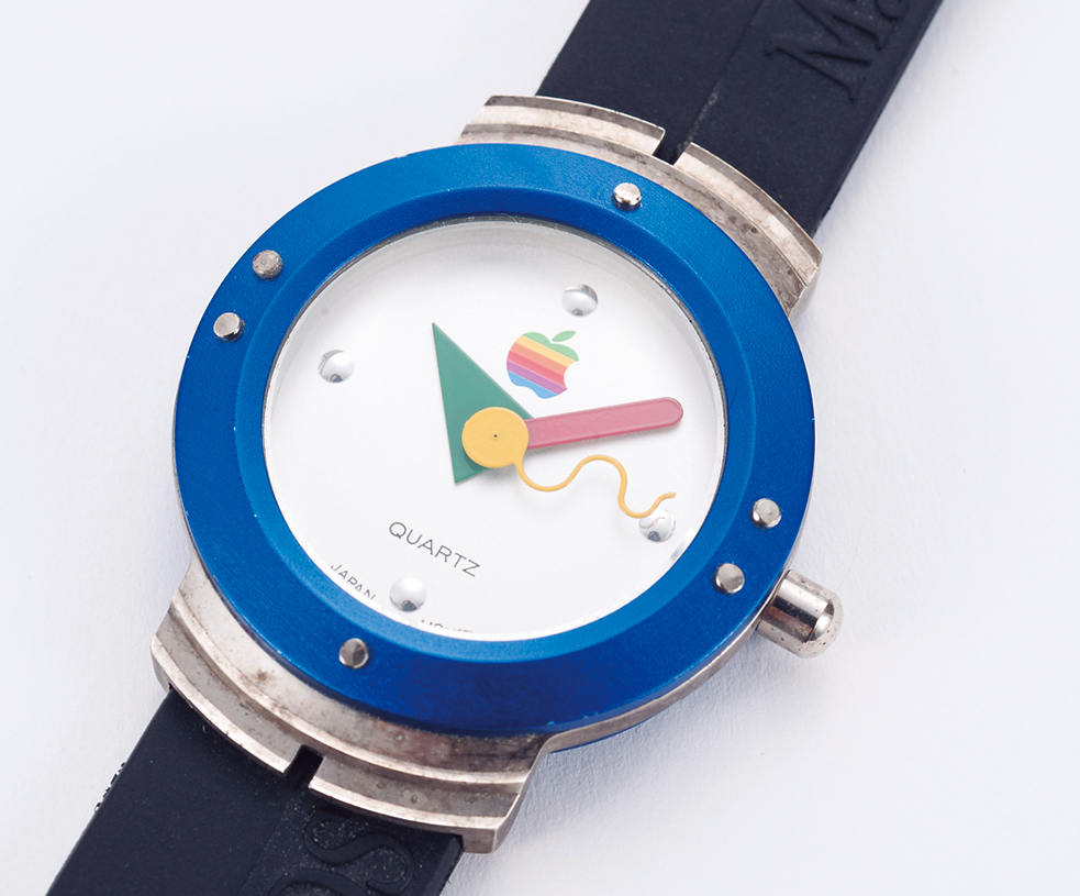 Apple MacOS レインボーロゴ腕時計品 ノベルティグッズ 非売品 | www ...