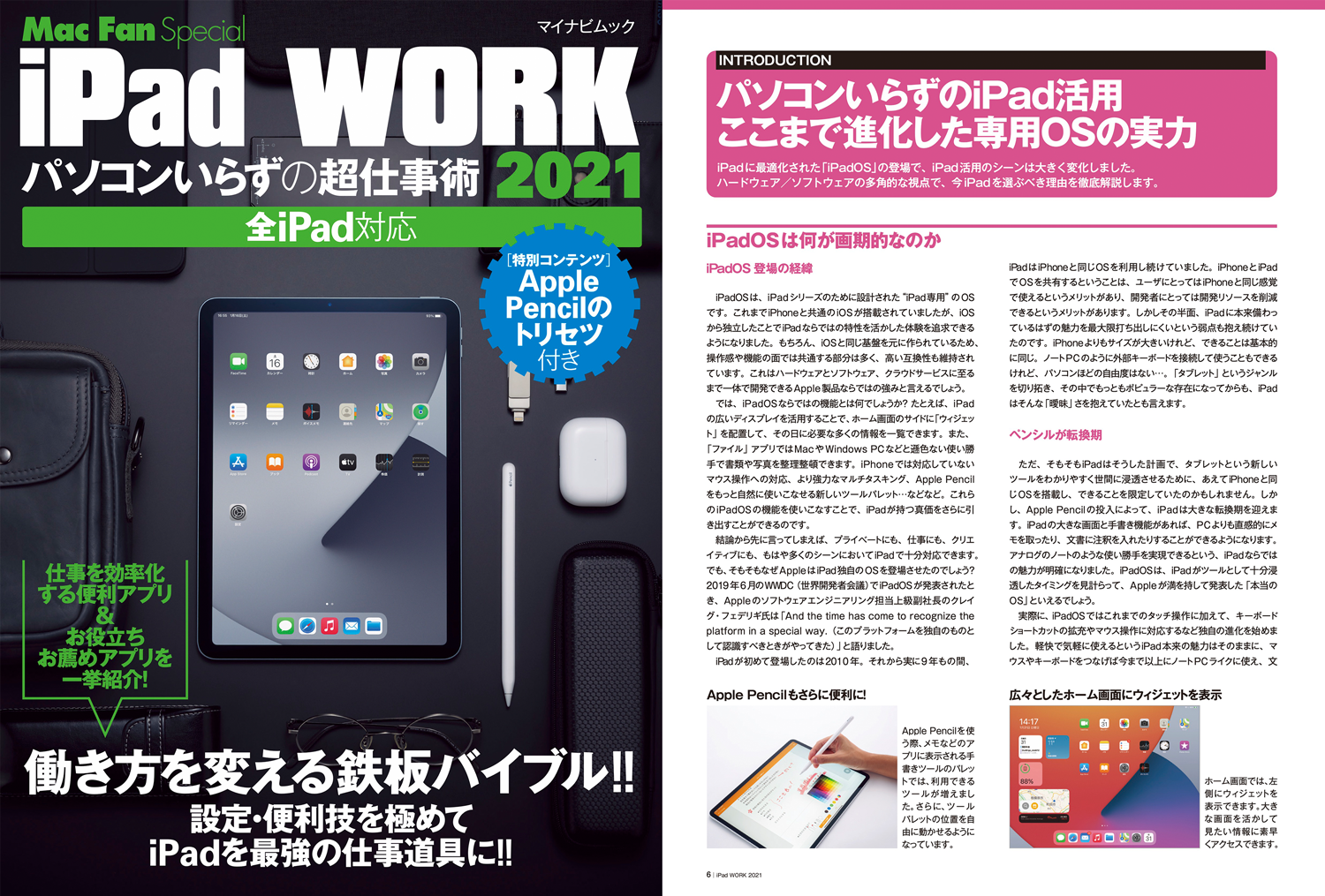 Mac Fan Special iPad WORK 2021